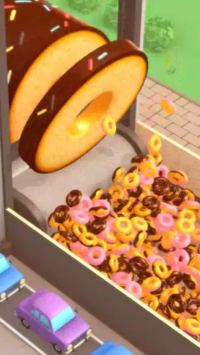 Cafe Life gameplay: donut drive-thru