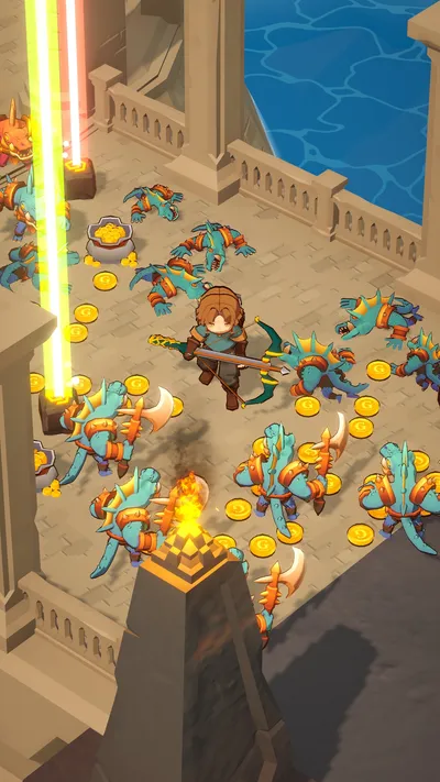 FANTASY HUNTERS gameplay: dungeon