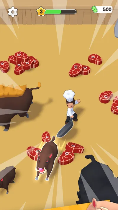 My Food Street gameplay: hunting