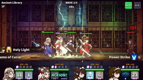 FANTASYxDUNGEONS gameplay